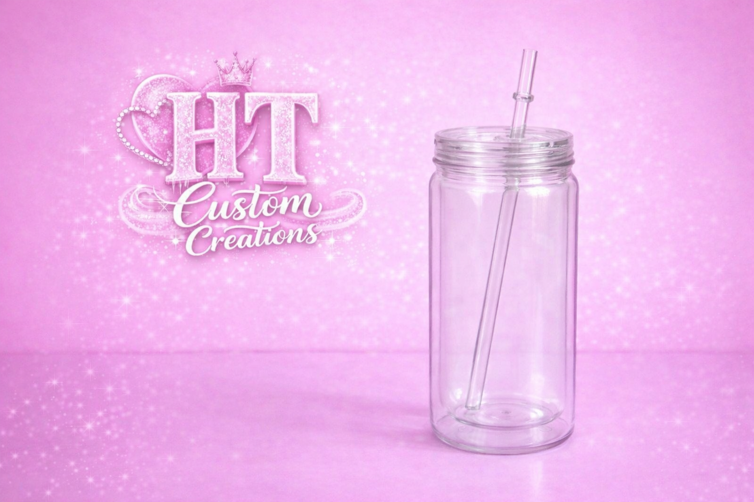 16oz Acrylic Custom Snowglobe